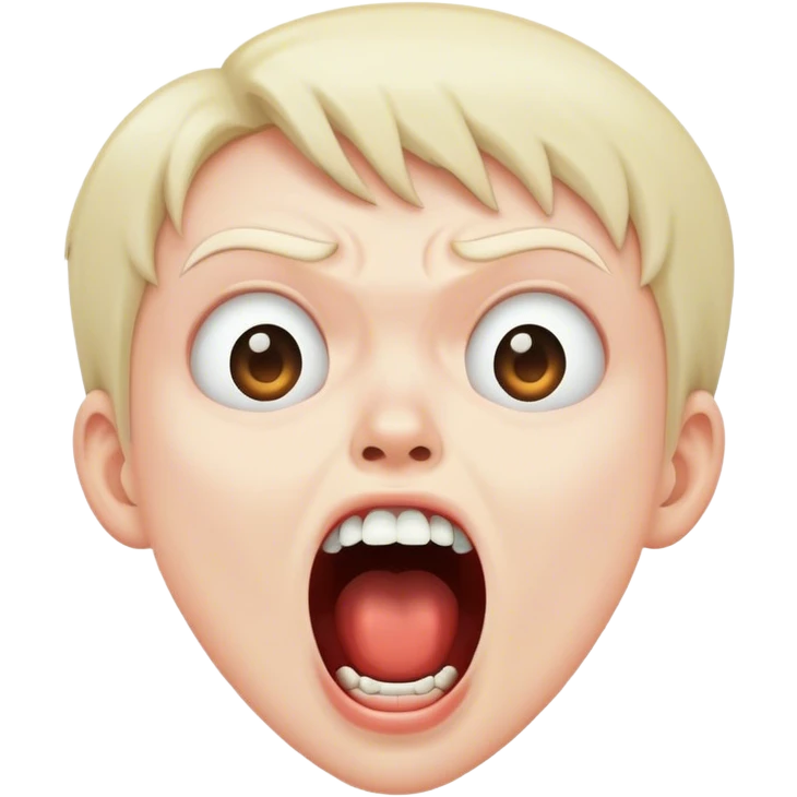 screaming emoji