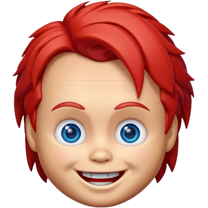 Un emojin de chuky emoji
