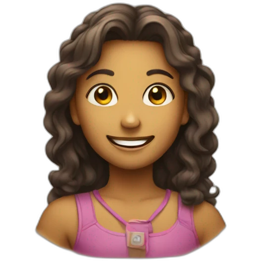 Positivity girl symbol emoji