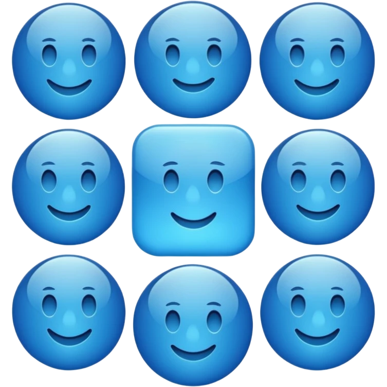 Mavi tik emoji