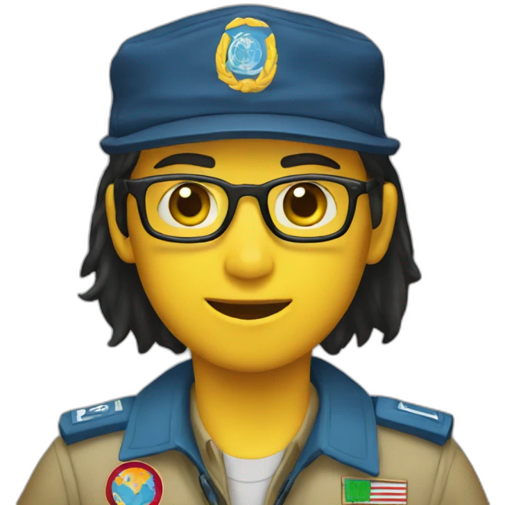 Un sac scout emoji