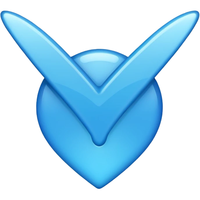 Verificación azulita emoji