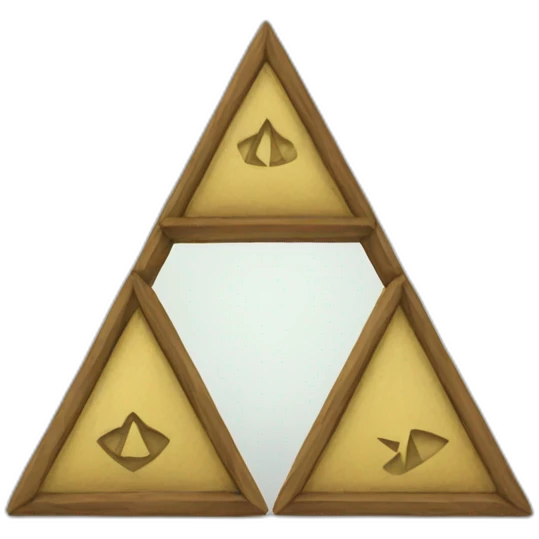 The triforce emoji