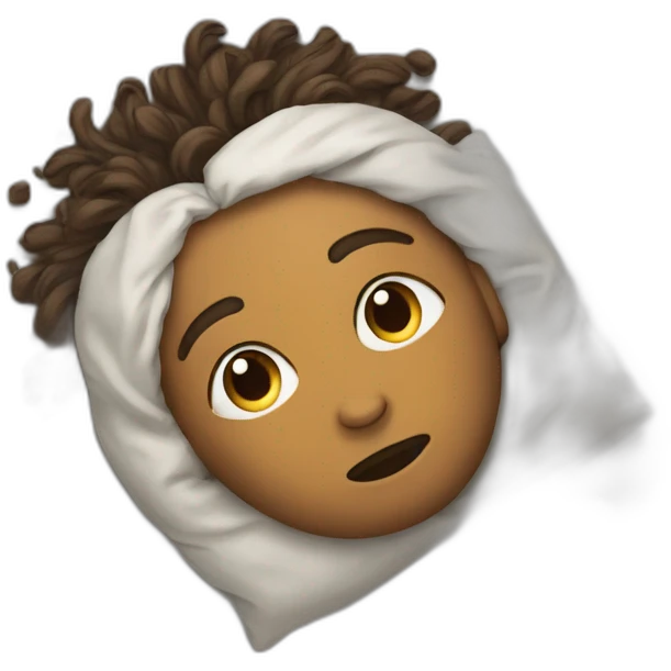sprawled on the ground face up emoji