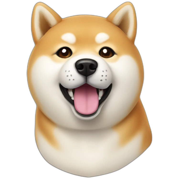 round Shiba Inu emoji