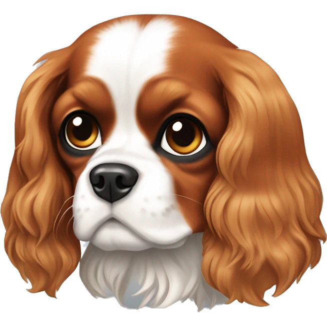 Cavalier King Charles spaniel emoji