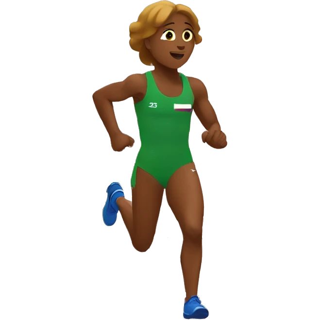 Track and field emoji
