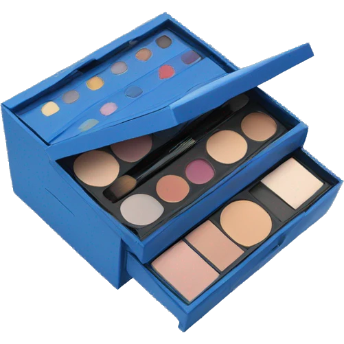 makeup box blue emoji