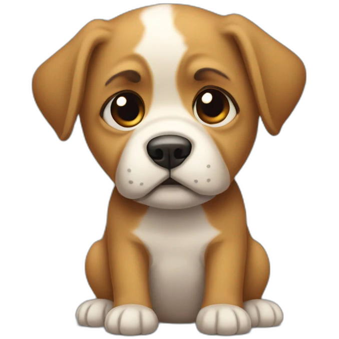 cachorro triste emoji