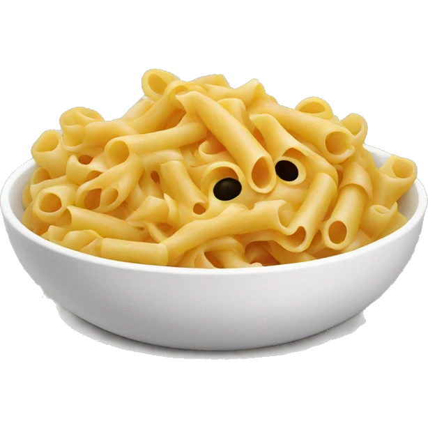 dog eating pasta emoji
