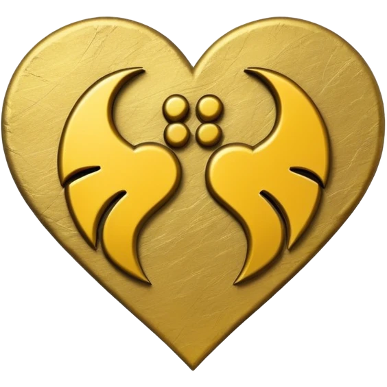 Wu-Tang Clan symbol combined with a heart emoji