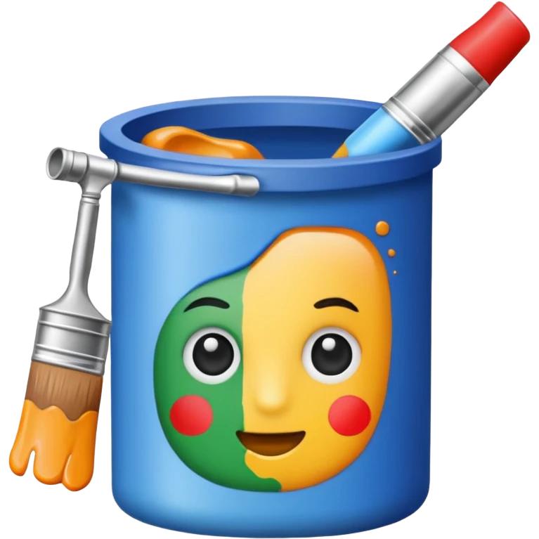 artist paint tube  emoji