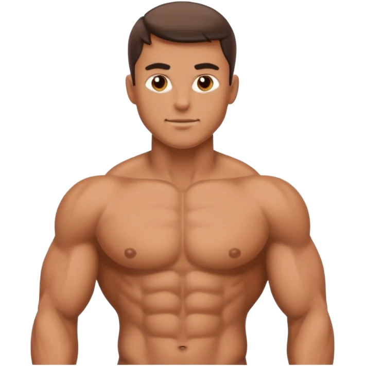 Naked man emoji