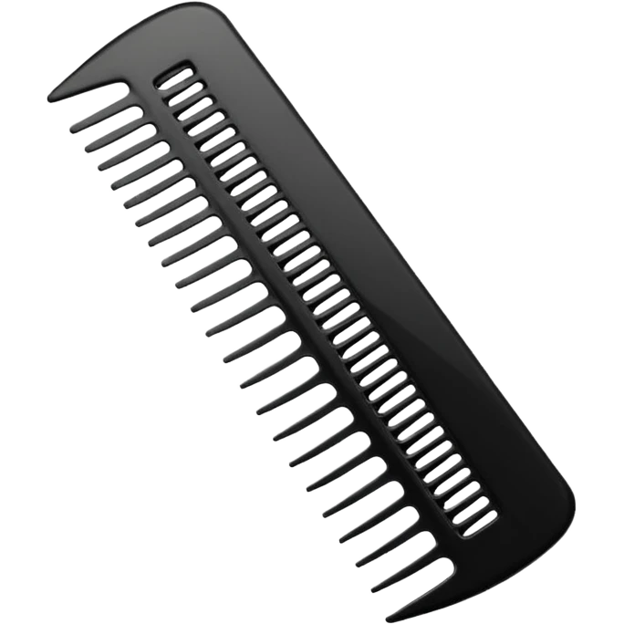 hair comb emoji