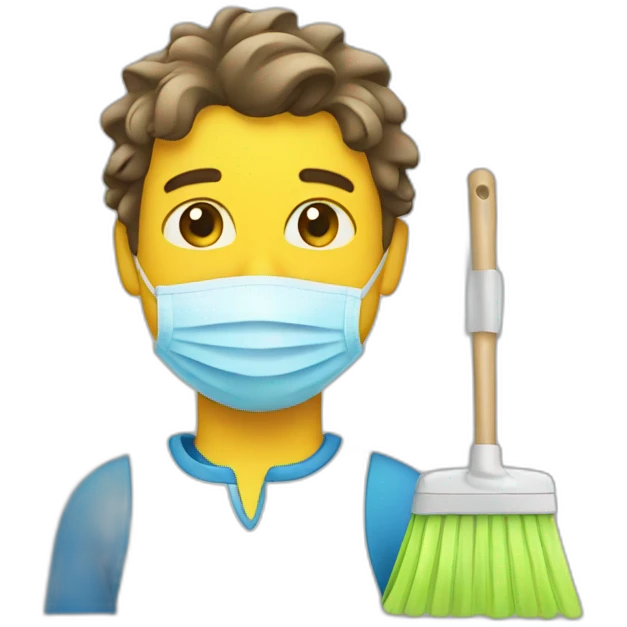 cleaning emoji