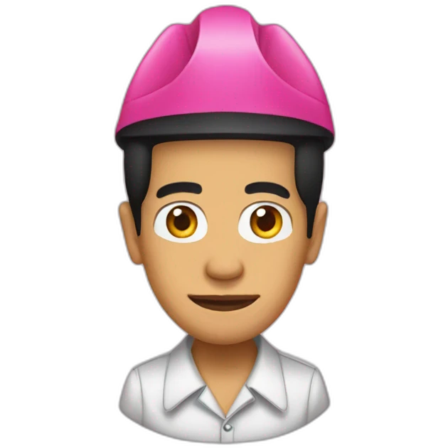pink jokowi emoji
