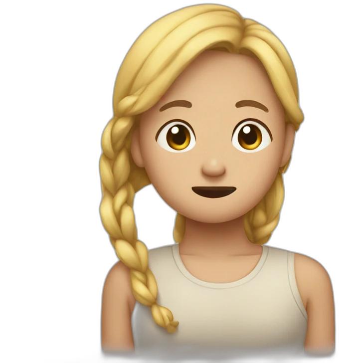 Tummy ache survivor emoji