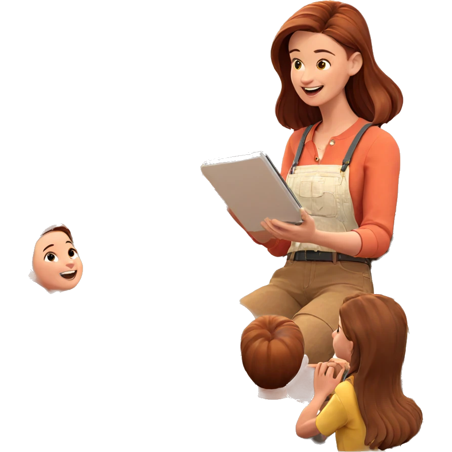 friends enjoying a sunny day emoji