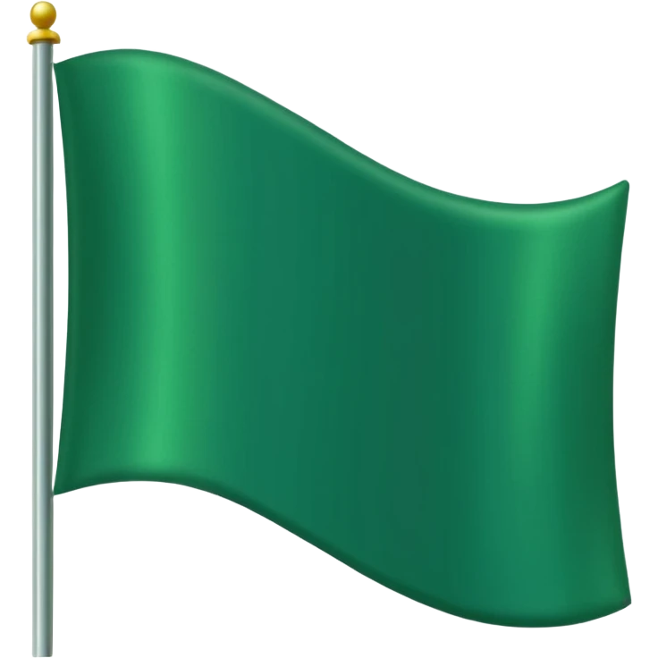 Green flag emoji