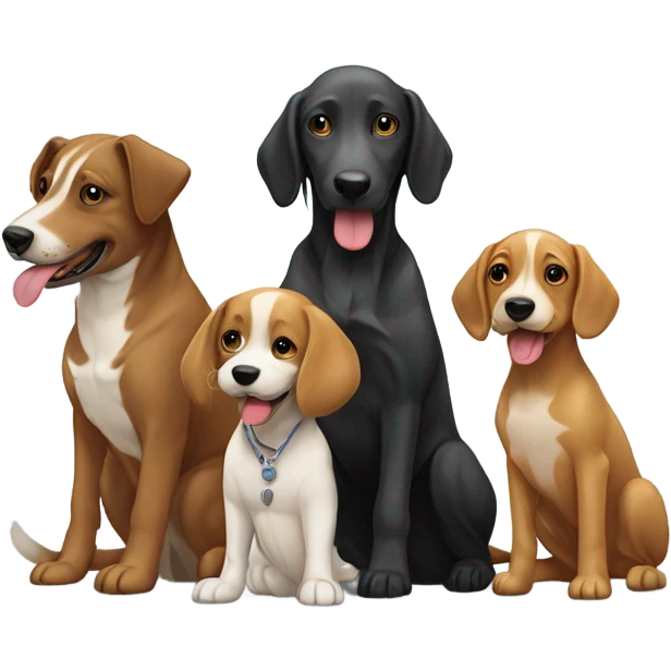 dog hangout emoji