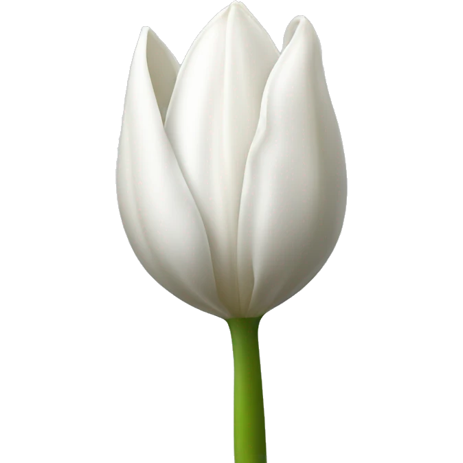 White Tulpe emoji
