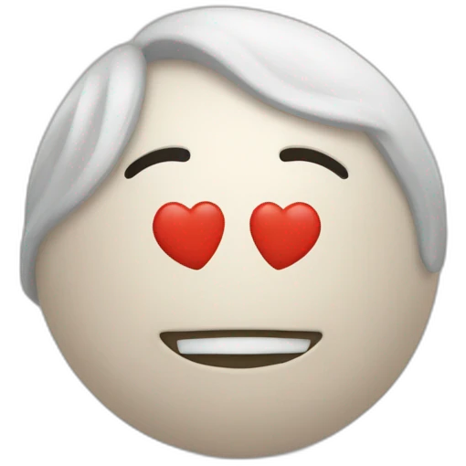 Un cœur coréen emoji