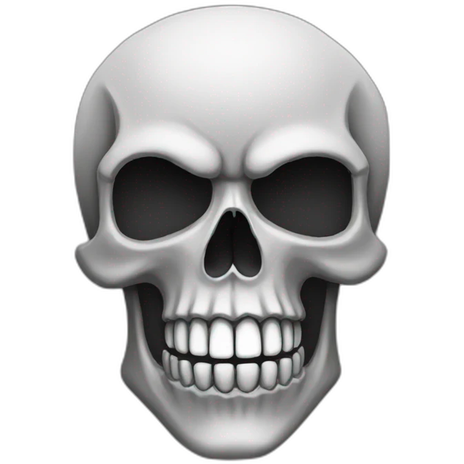 anime skull emoji