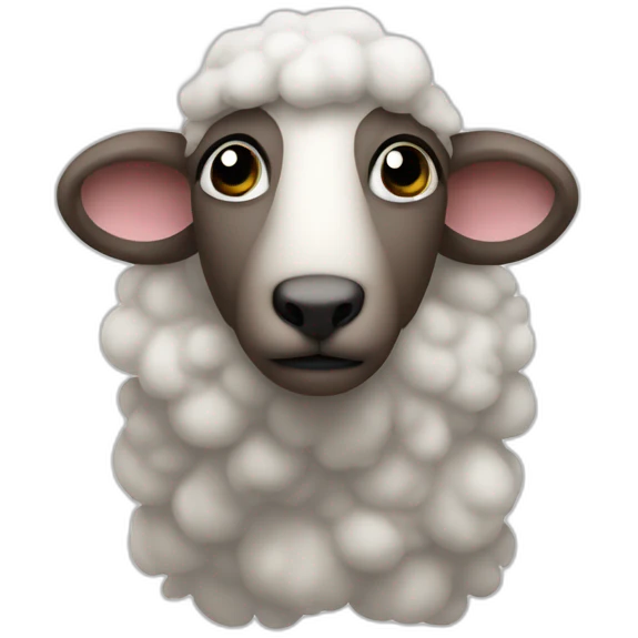 Mouton triste emoji