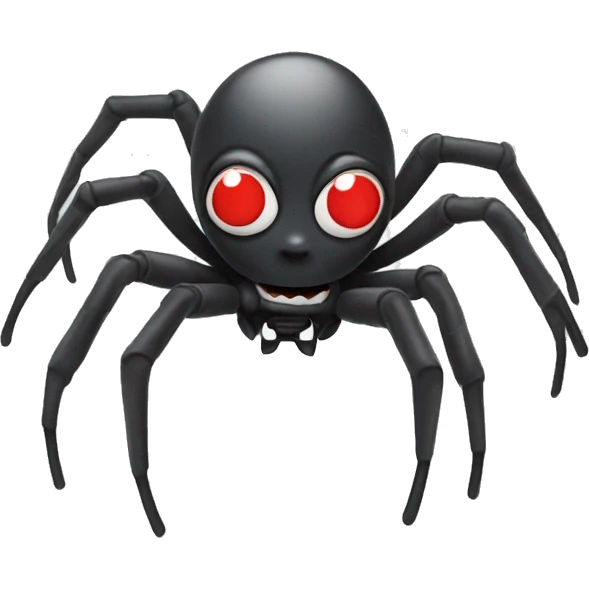 spider with gun emoji