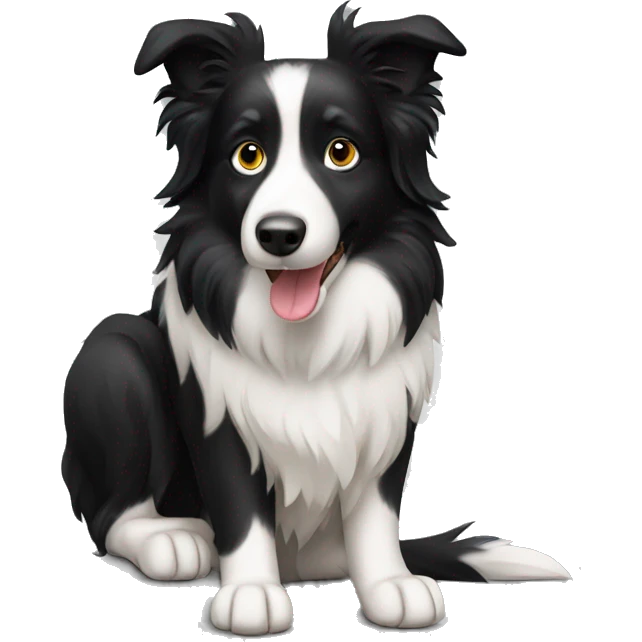 Border collie emoji