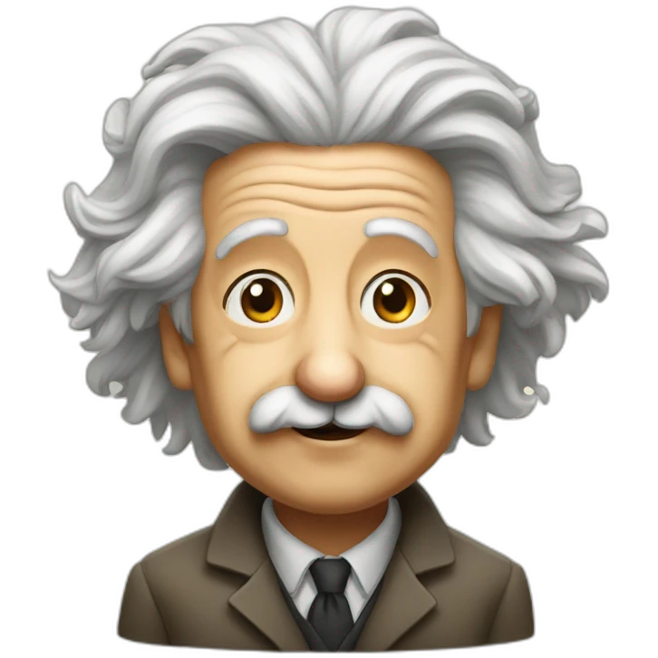 Albert Einstein emoji