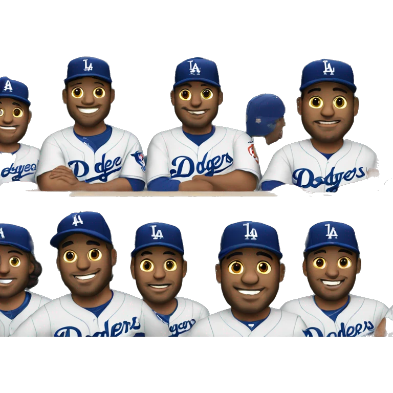 Los Angeles dodgers emoji