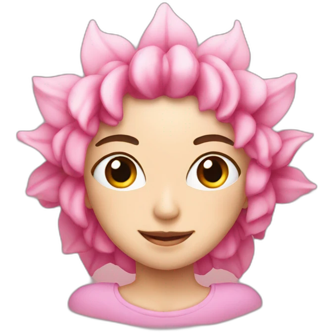 Corona rosa emoji