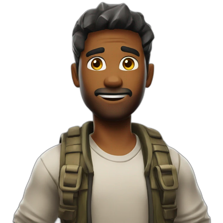 Personnage fortnite emoji