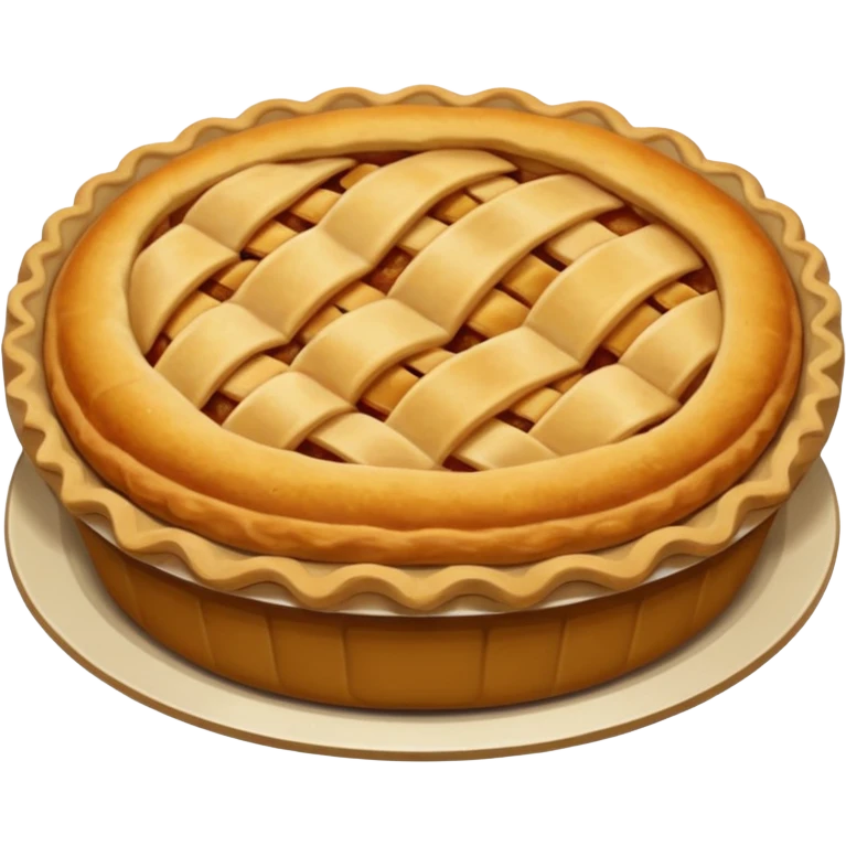 Apple pie emoji