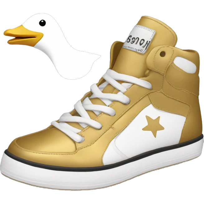 Golden goose sneaker emoji