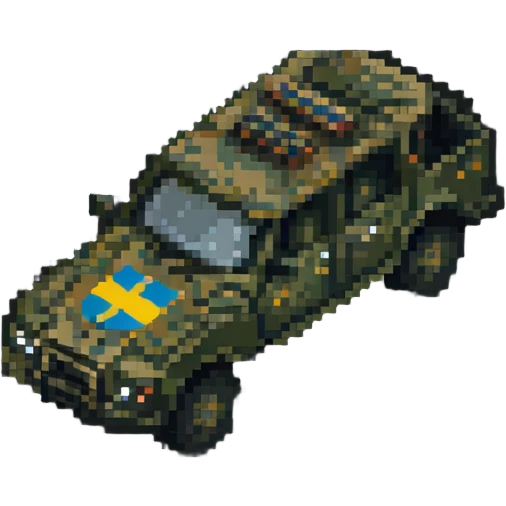 Ukrainian military transport emoji