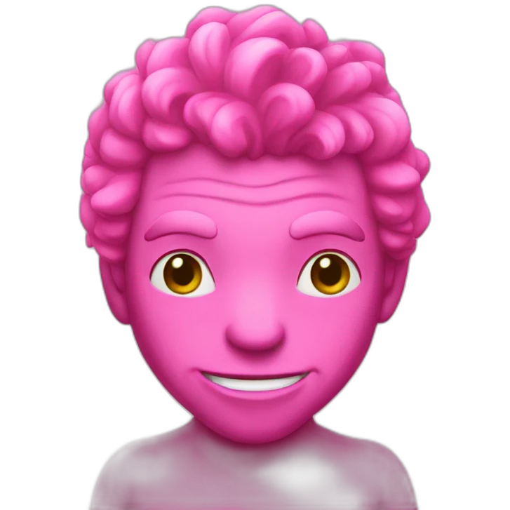 lizard-man pink emoji