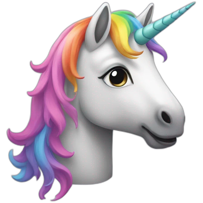 rainbow unicorn emoji