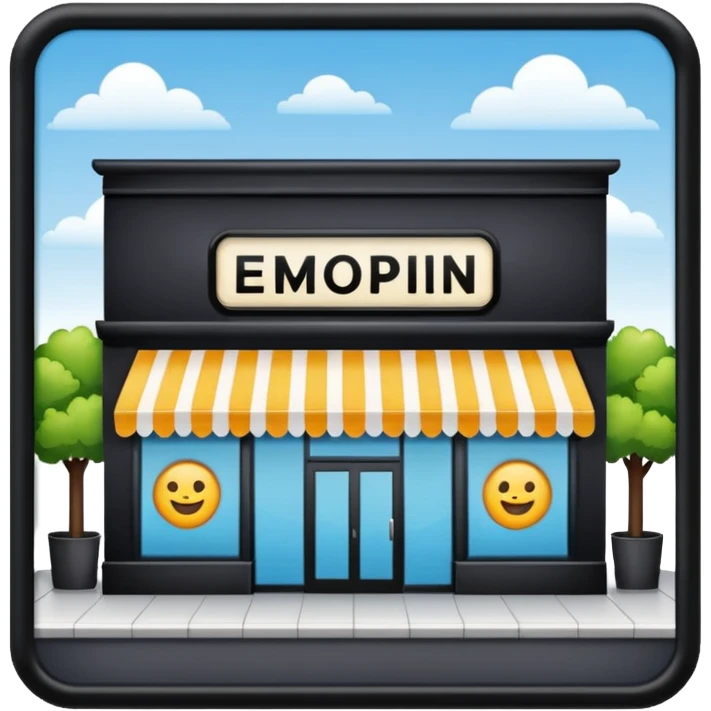 shop or mall emoji