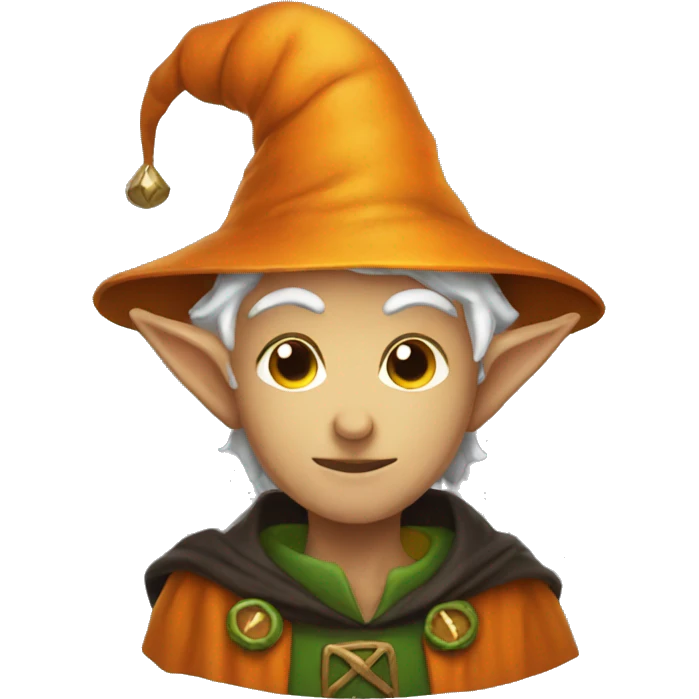 pumkin elf wizard emoji