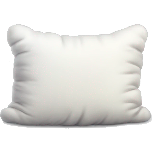 Plain white pillow fluffy emoji
