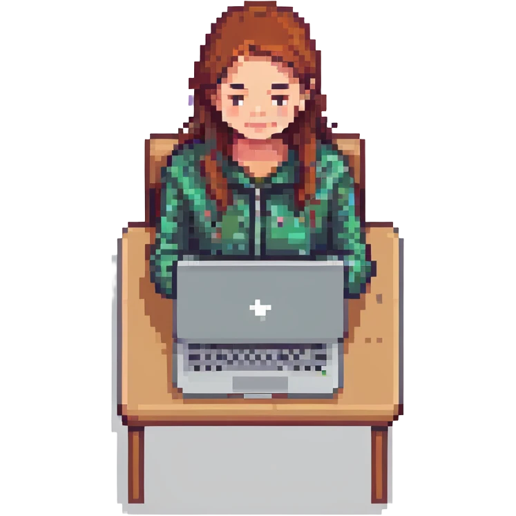 woman on a laptop emoji