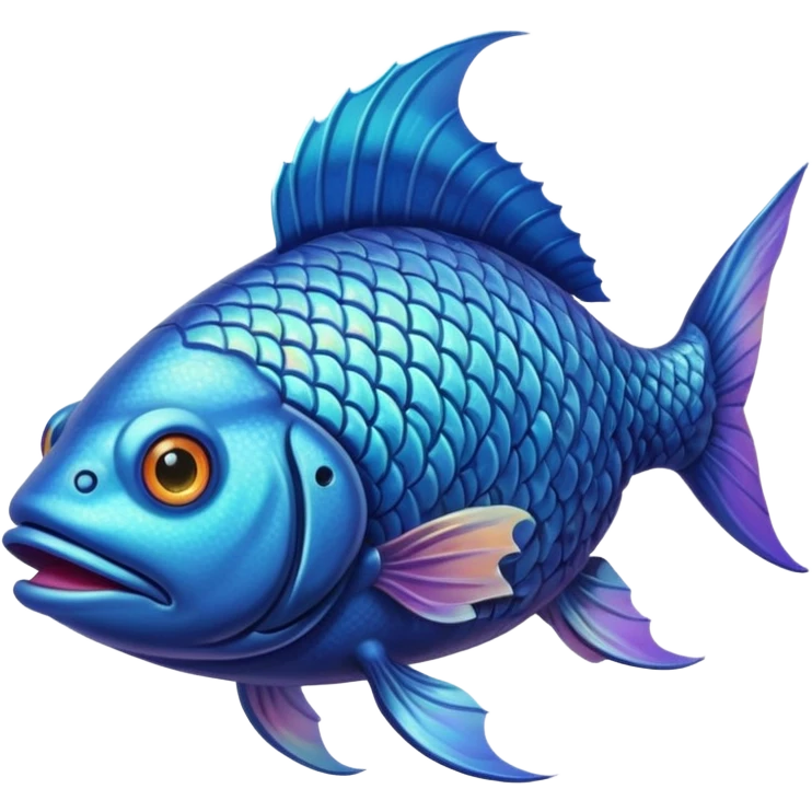 Giant fish with legs emoji