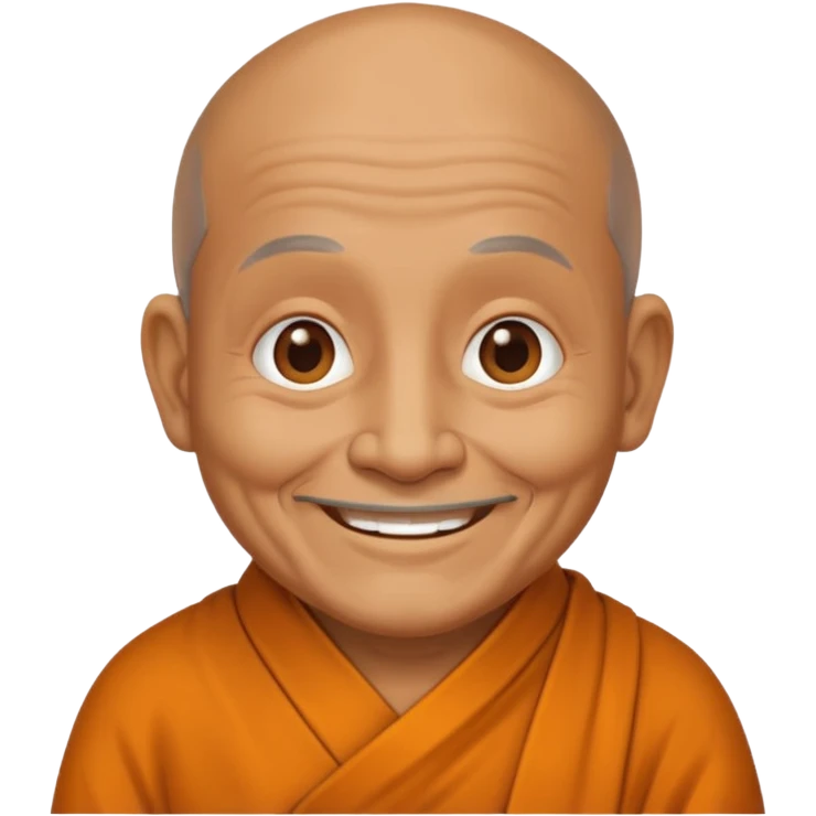 Old monk emoji emoji