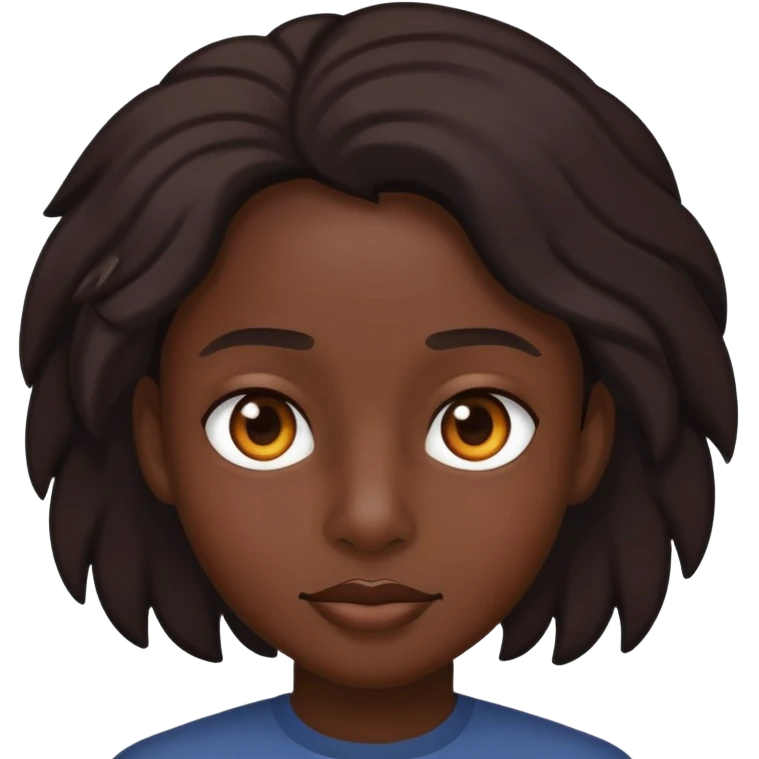 Profile picture, dark colors emoji