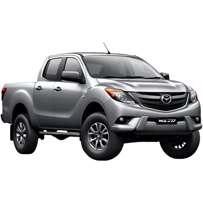 Mazda BT-50 - Mazda (Model Year: 2022) (Iconic colour: Dark Silver) emoji