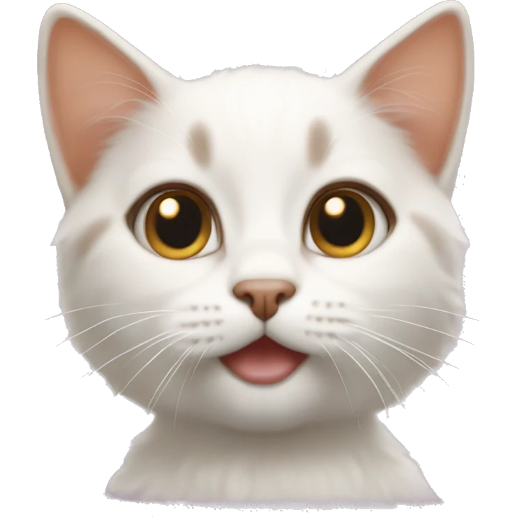 Chaton roux emoji