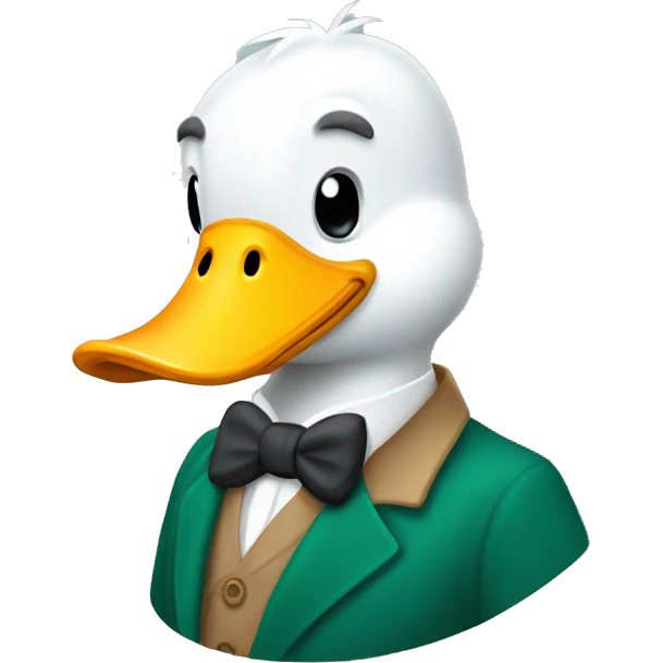 The big duck of credit agricole emoji