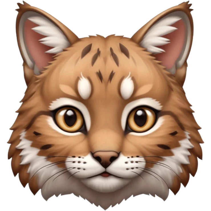 Cute bobcat emoji